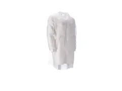 CMT PP Non Woven Bezoekersjas Wit Maat L 100 Stuks