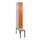 Z-garderobekast,HxBxD 2120x300x815mm,2vak,vak B 300mm,cil.-slot