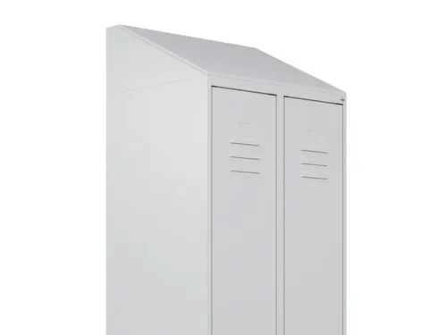 schuin opzetdak,v. garderobekast/lockersysteem,v. kast B 300mm,H 220mm
