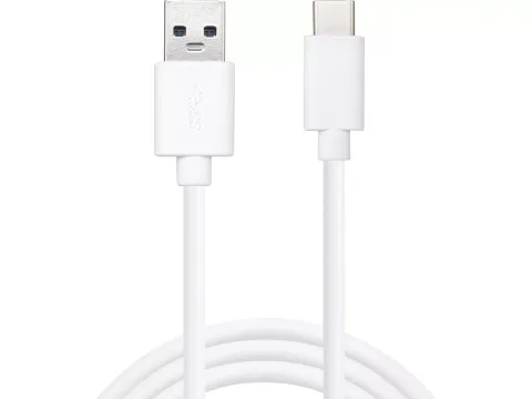 USB-C 3.1 > USB-A 3.0 Kabel 1 Meter Wit
