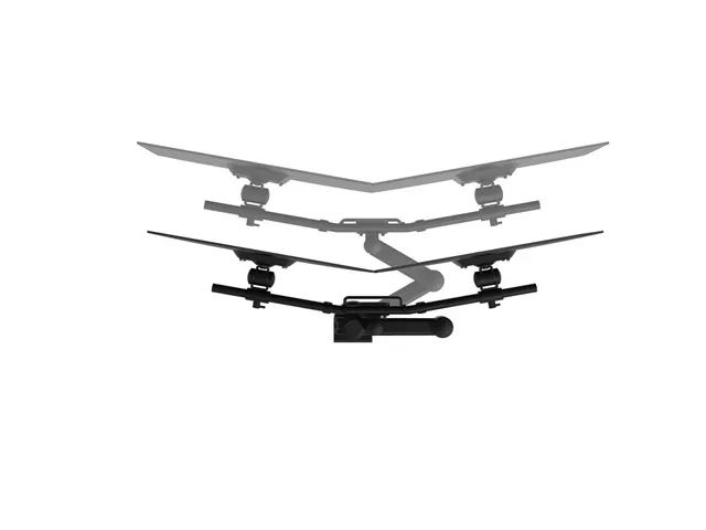 Bras double écran Vieuwmate Bureau 603 noir