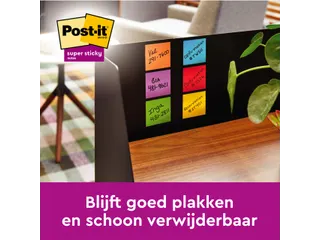 Memoblok 3M Post-it 654 76x76mm color notes - 7