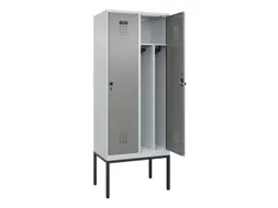 locker voor scheiding van kleding,HxBxD 2120x800x500mm,2vak