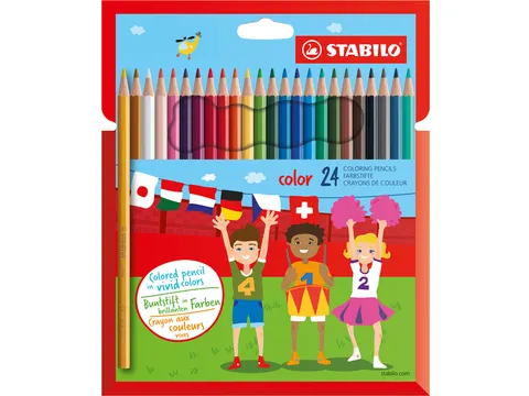 Crayons de couleur STABILO 979 Color assorti étui carton 24 pièces