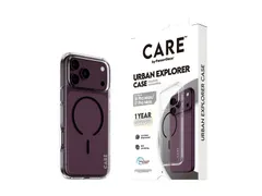 PanzerGlass CARE by Urban Explorer Case Transparent w. Black Mag