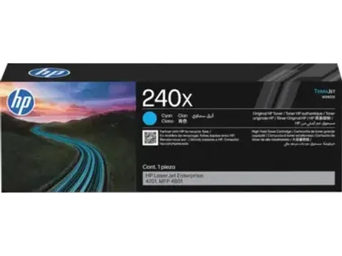 W2401X HP 240X CLJ cartridge cyaan HC 6900 pagina's