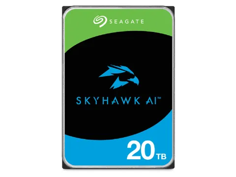 Seagate SkyHawk AI, 20 TB, 7200 RPM, 512 MB, 3.5 inch, SATA III