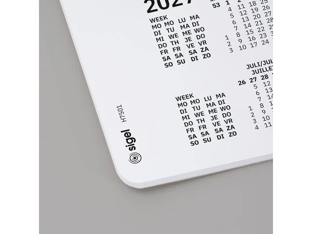 Designonderlegger Sigel punt- gelijnd wit 27/28 42x29,7cm 30 vel 80 gr