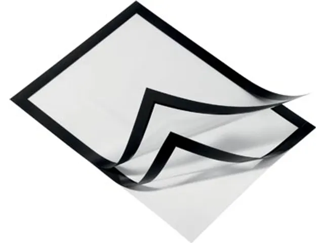 Duraframe A4 zwart, in ophangbare etui