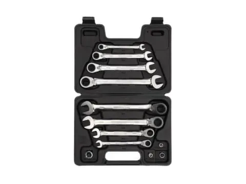 GEDORE R07203012 Combinatie ratel steeksleutelset SW8-19mm 12stuks