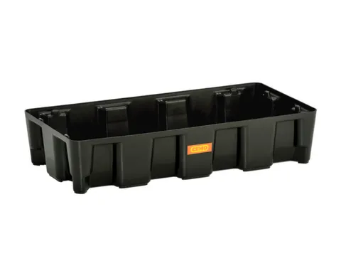 PE-opvangbak,v. kleinemballage,opvangvol. 35l,HxBxD 165x800x400mm