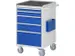 gereedschapswagen 975x580x650mm metaalblad 450kg 5 laden RAL5010