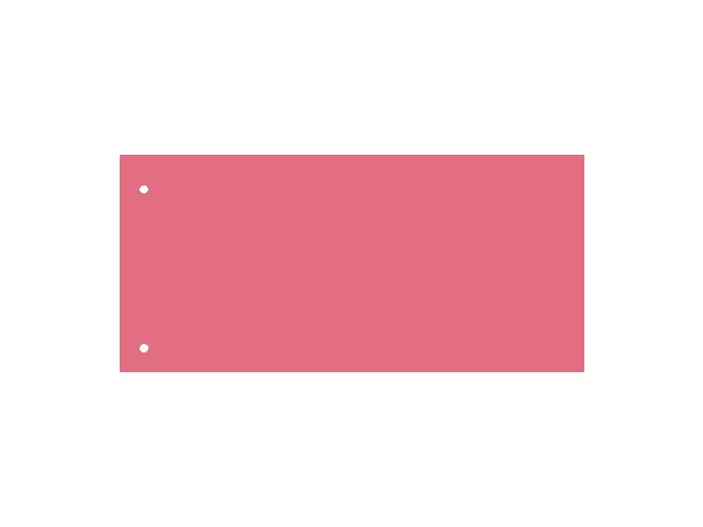Scheidingsstrook Kangaro 2-gaats 225x120mm 180 grams RC roze