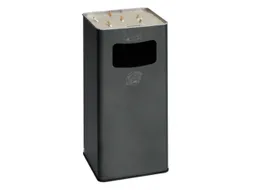 Combi-asbak Hxd 700X320X320Mm Vierkant Antiekzilver
