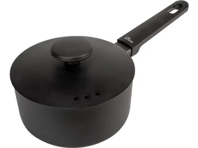 Full Black Sauspan 16cm Zwart Alle Vuren + Inductie
