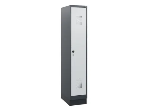 schoollocker,HxBxD 1630x300x500mm,1vak,vak B 300mm,draaigrendel,sokkel