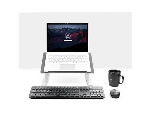 >Verstelbare laptop standaard heavy duty ergonomische laptophouder