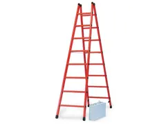 Ladder Met Sporten Bomen/sporten Glasvezel Boom L 2 44M 2X8Sporten