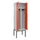 PBM-locker,HxBxD 2120x600x500mm,2vak,vak B 300mm,draaigrendel