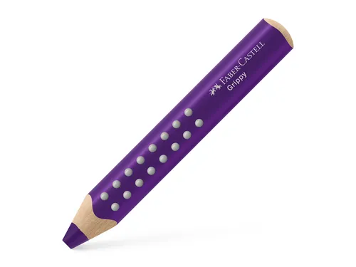 Kleurpotlood Faber-Castell Grippy XXL Jumbo Druif lila.