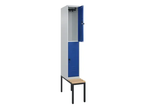 Dubbeldekse dekenkist,HxBxD 2120x300x815mm,1x2vak.,vak B 300mm