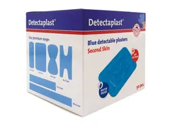 Detectaplast 7951 Pleister waterafstotend blauw 50x72mm 50 Stuks
