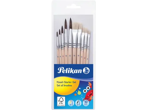 Penselenset , Blister Van 10 Stuks