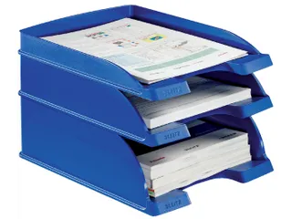 Brievenbak Leitz 5237 Plus slim blauw A4 - 3