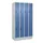 dubbeldekse locker,HxBxD 1950x1000x500mm,4x2vak.,vak B 250mm