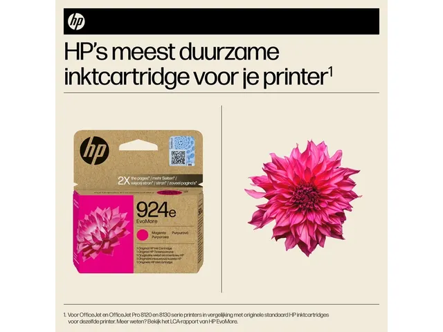 Inktcartridge HP 4K0U8NE 924E Evomore rood
