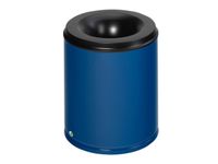 prullenmand zelfblussend 80 liter HxØ 560x465mm kop zwart blauw