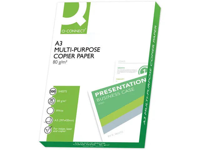 Kopieerpapier A3 80 Gram Pak 500 Vel