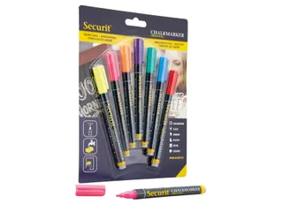 Krijtstift Securit Sma-100 Rond 1-2mm Assorti 7 Stuks - 6