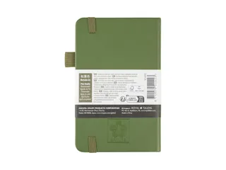 Notitieboek Sakura hard cover pocket lijn dennennaald 90x140mm - 7