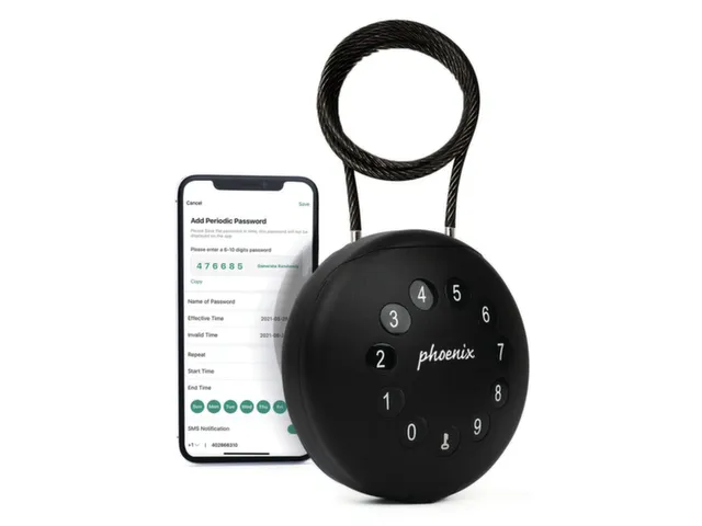 sleutelkluis,ØxD 100x50mm,2haak,romp zwart,front zwart