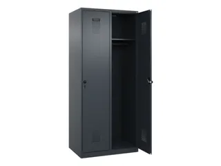 locker,HxBxD 1850x800x500mm,2vak,vak B 400mm,draaigrendel - 2