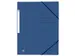 Elastomap Oxford Top File+ A4 donkerblauw