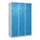 dubbeldekse locker,HxBxD 1850x1200x500mm,3x2vak.,vak B 400mm