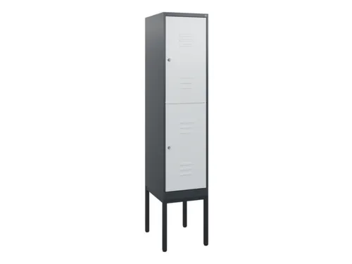 dubbeldekse locker,HxBxD 1950x400x500mm,1x2vak.,vak B 400mm