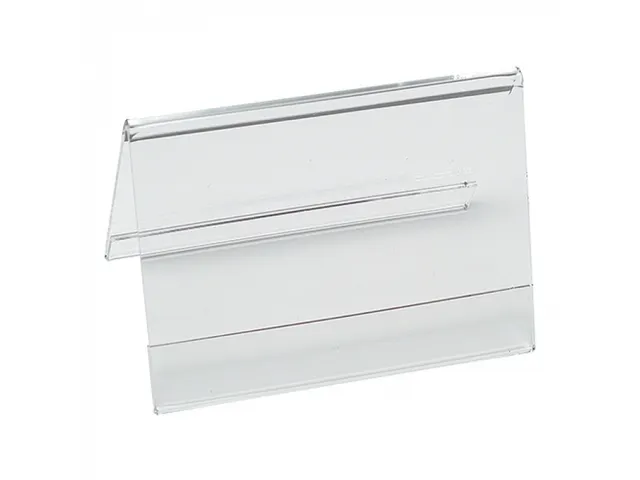 Menustandaard plexi 12x 8cm