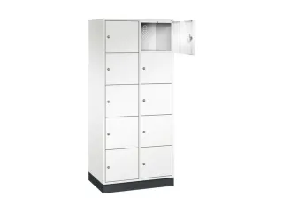 grootvolume-lockersysteem,HxBxD 1950x820x500mm,2x5vakken,cil.-slot - 1