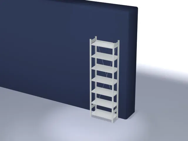 dossierstelling,grondveld,HxBxD 2350x750x335mm,vaklast 60kg