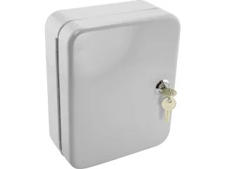 sleutelkast Alco 200x160x80mm grijs voor 40 sleutels cilinderslot - 1