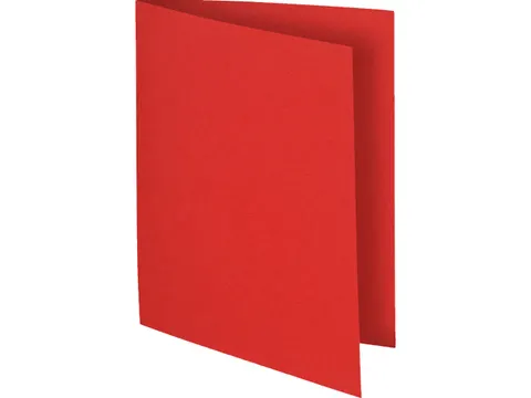 100 dossiermappen FLASH 220 -100%gerecycleerd 24x32cm-Rood