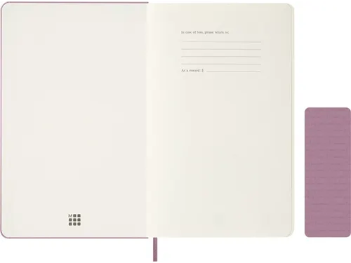 Agenda 2027 Moleskine 12M Daily 1dag/1pagina large hc majestic pink