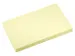 Bloc-mémos 125x75mm jaune bloc de 100 feuillets