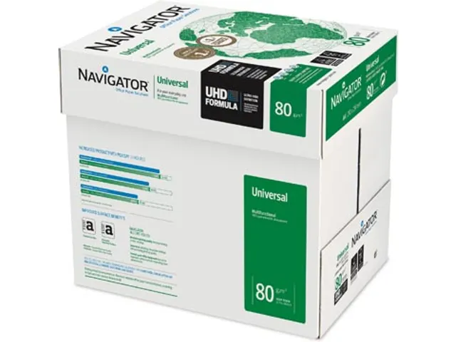 Kopieerpapier Navigator Universal A4 80 Gram Wit Voordeelbundel