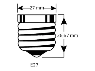 Ledlamp Philips CorePro LEDbulb E27 13.5W=100W 1520Lumen 2700K - 4
