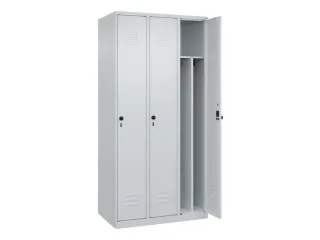 locker voor scheiding van kleding,HxBxD 1850x900x500mm,3vak - 2