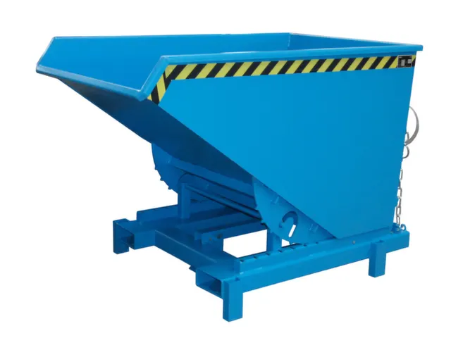 Zwaarlast-kiepbak,HxLxB 1230x1755x1105mm,1,2m³,draagverm. 4000kg